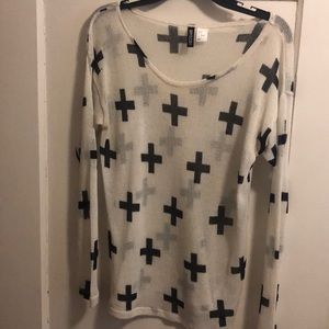 H&M cross top